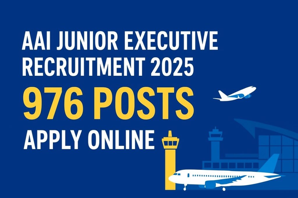 AAI Junior Executive Recruitment 2025
