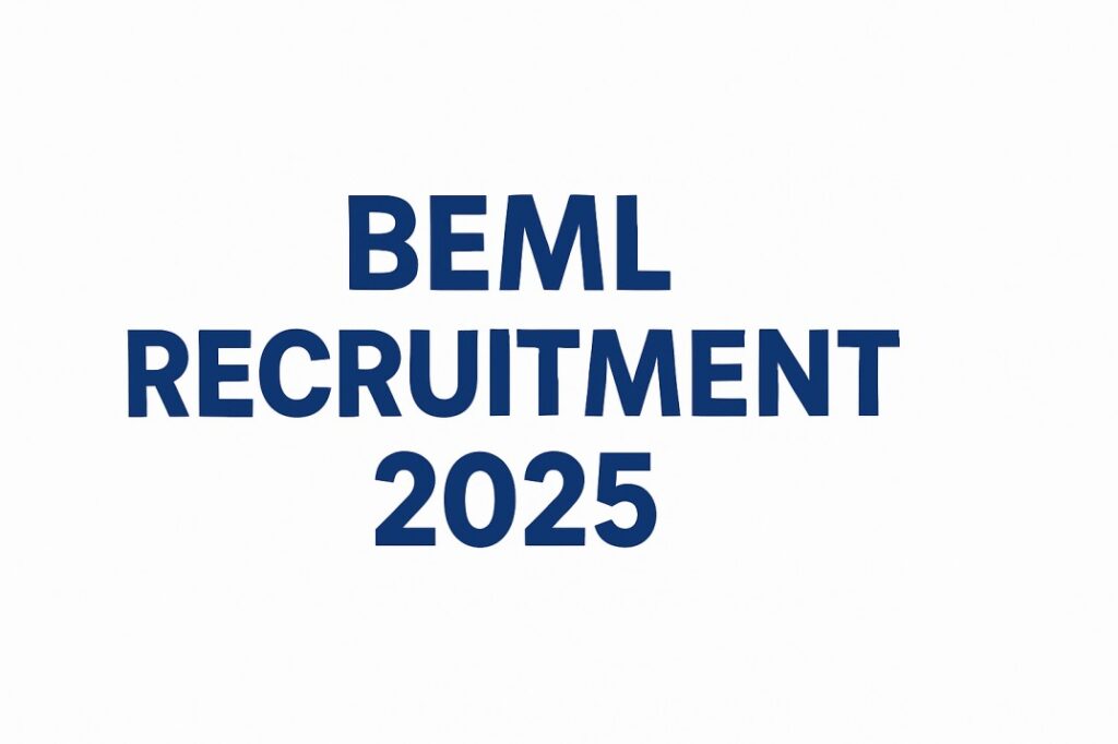 BEML Recruitment 2025