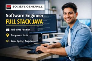 Société Générale as a Full Stack Java Software Engineer 2026