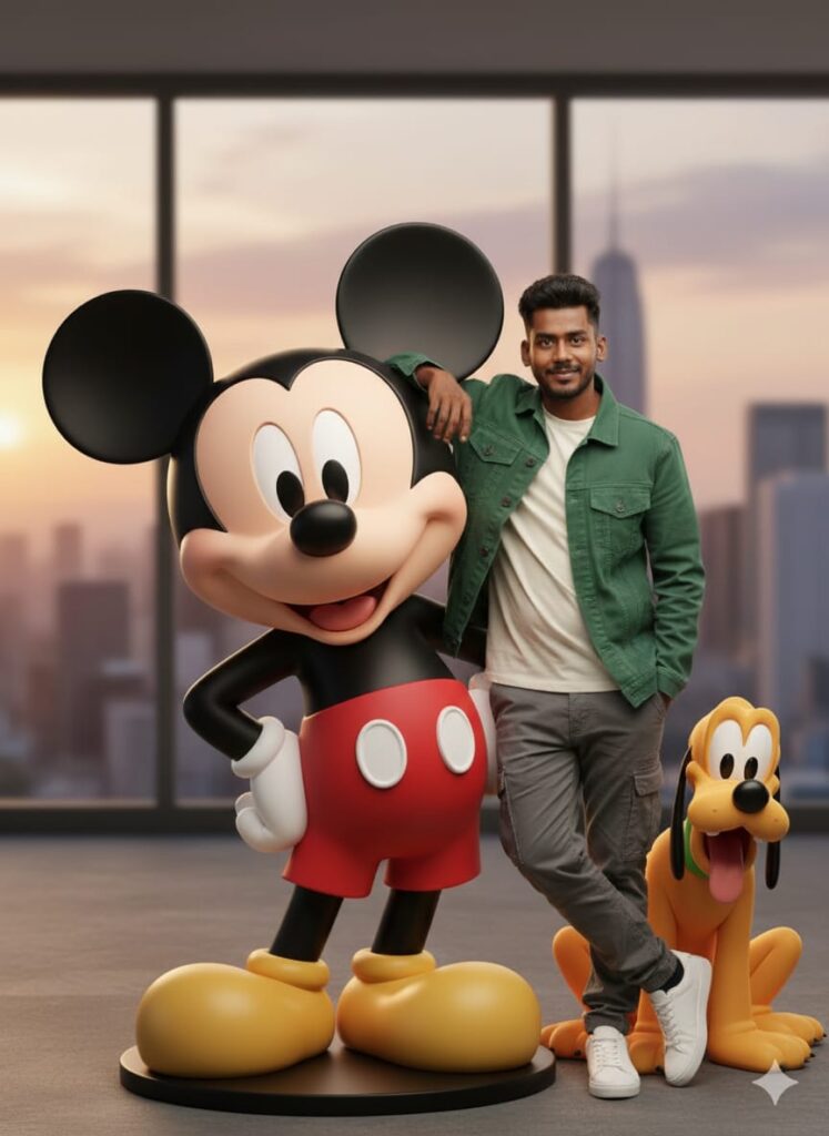 Mickey Mouse AI Prompts