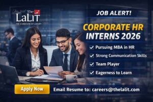 The LaLiT Corporate HR Intern 2026
