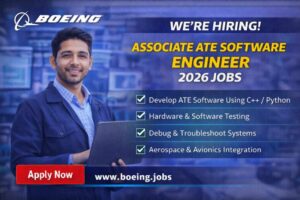 Boeing for Associate ATE Software Engineer 2026