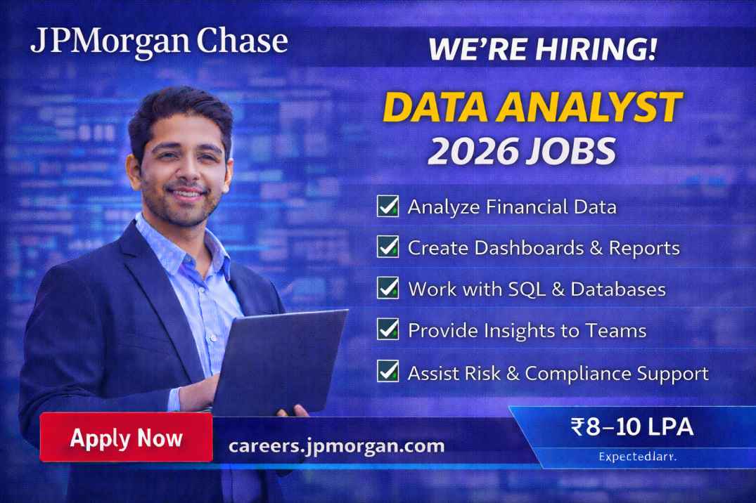 JPMorgan is hiring for Data Analyst 2026